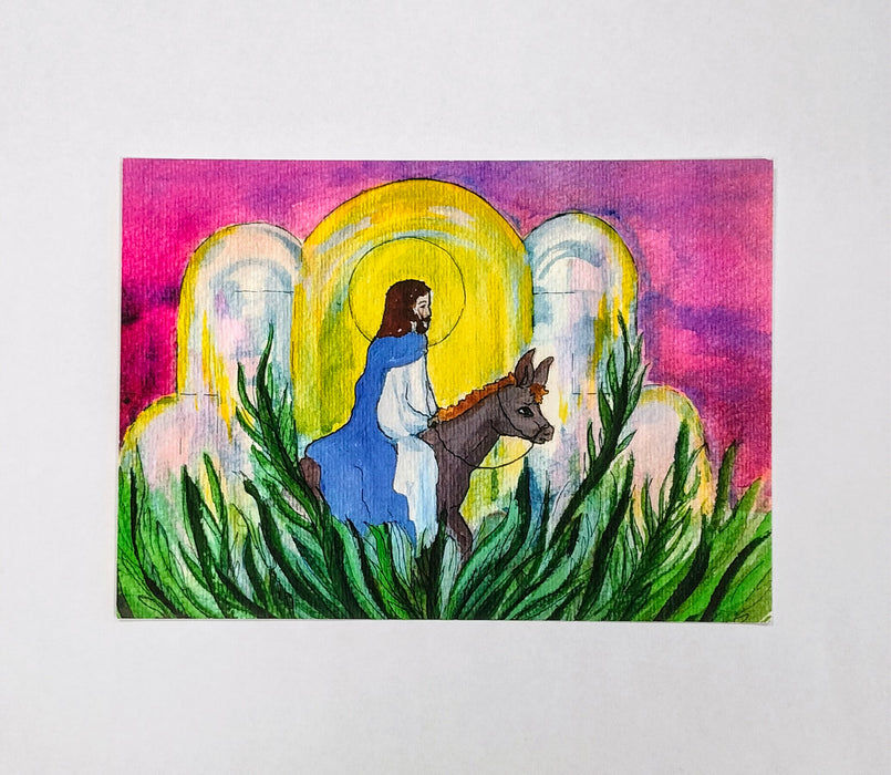 Pääsiäiskortti, Jeesus