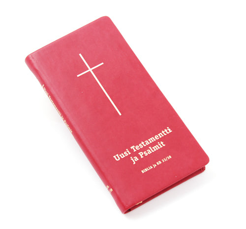 Biblia ja KR 33/38 Ut+Ps viininpunainen
