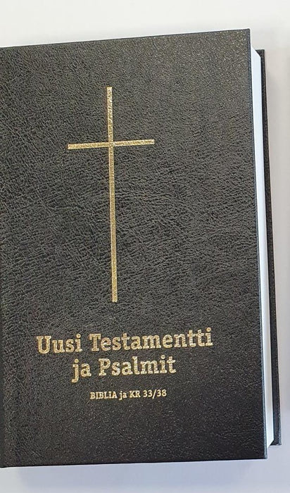 Biblia ja KR33/38 Ut + Ps. musta kovakantinen