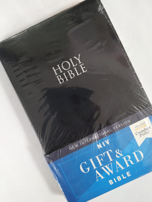 Englanti Raamattu NIV, musta, G&A