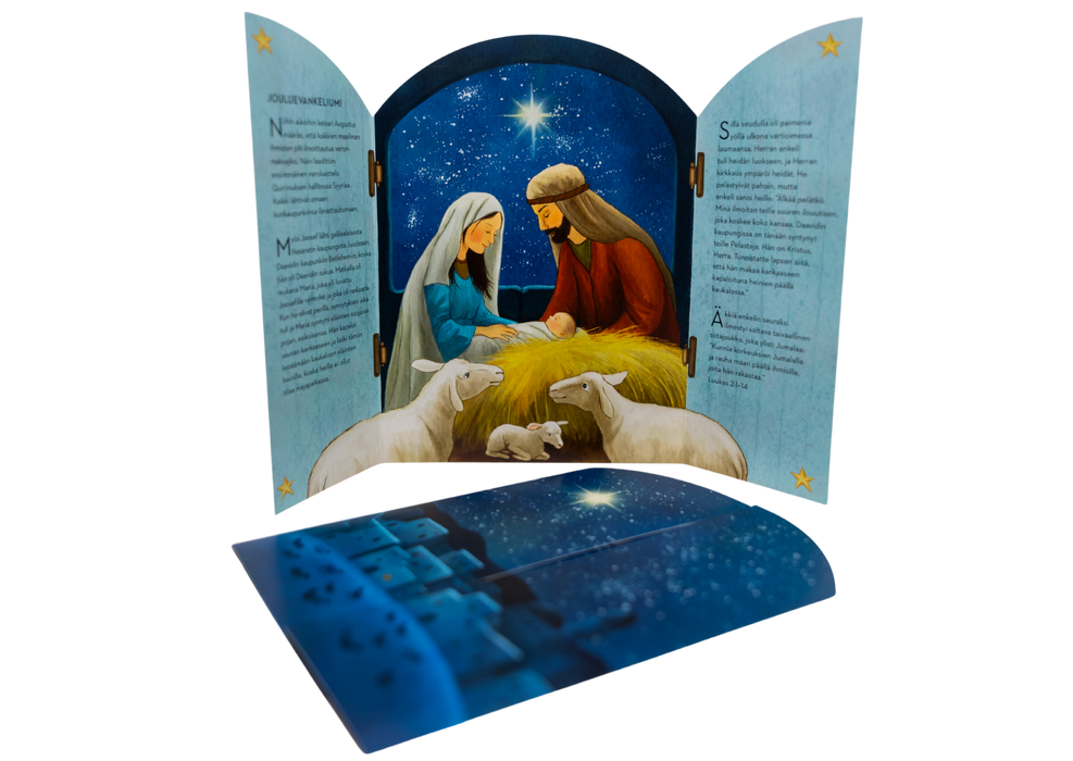 Julkort - Cara Knuutinen (Bibel 2000) + kuvert