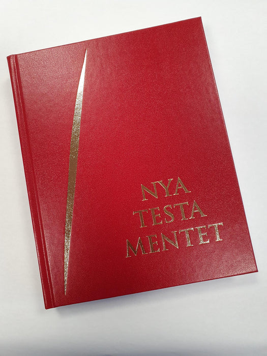 Ruotsi Uusi testamentti NT2026 punainen (kovakantinen)
