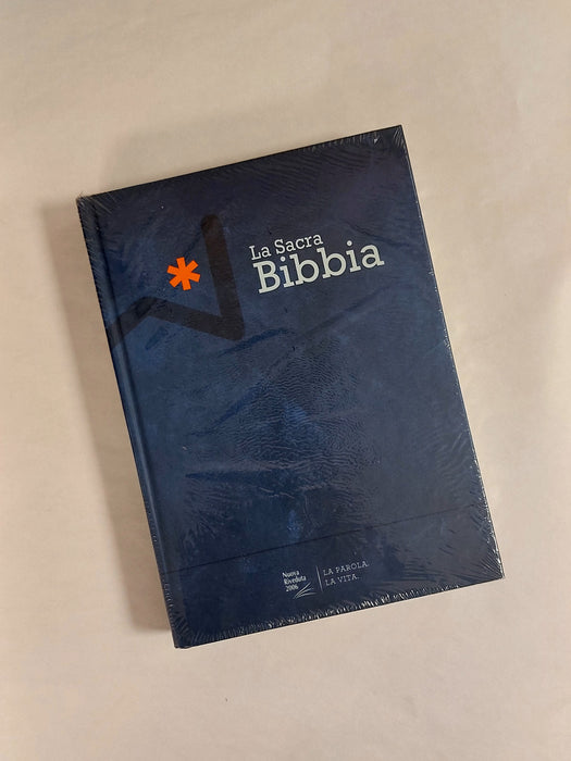 Italia Raamattu sininen kovakantinen