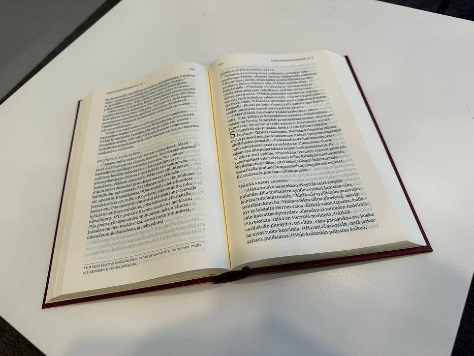 Uusi testamentti ja Psalmit, isotekstinen, vpun. (UT2020 + Psalmit 2024 -käännös)